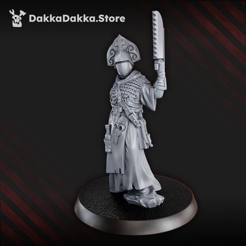 Ada the Sawbones Medic | Trench Grimdark | Steel Union | DakkaDakka
