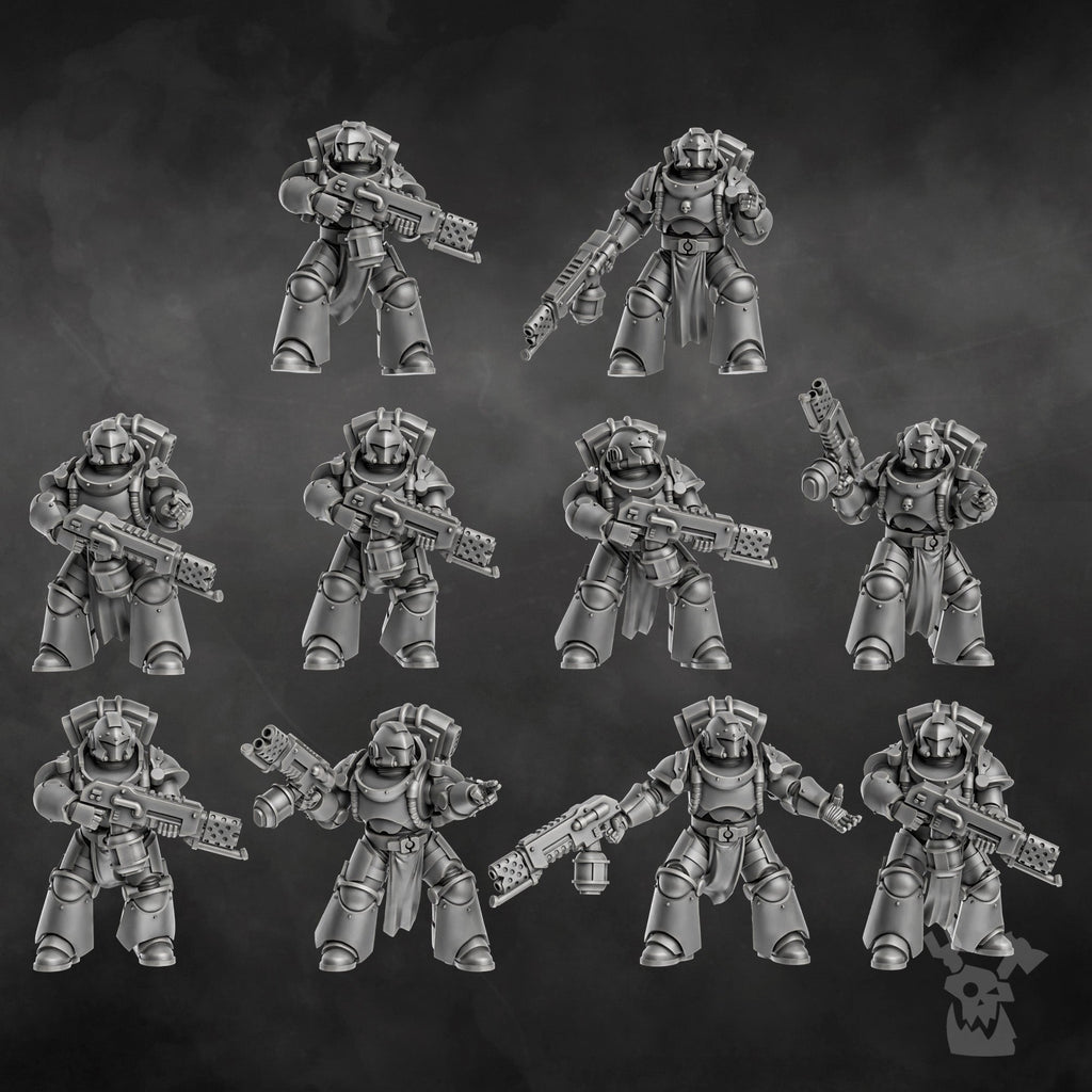 Space Knights Ignitium Squad | Battle Brothers | DakkaDakka