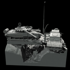 1/35 "The Battle Story of T-80" | Full scene Diorama Set