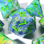 Bluemorn Grove | Art Core Dice | 7 Piece Set