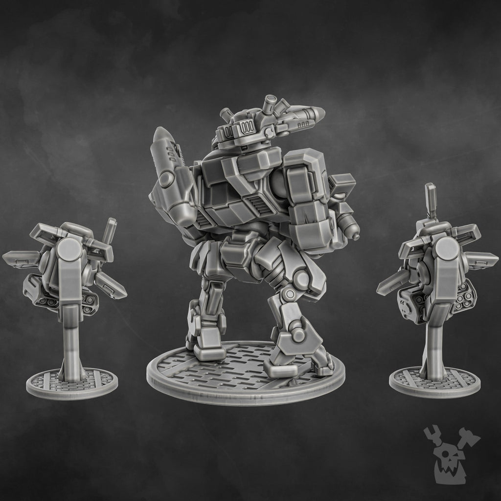 Cloud Hammer QX-1 | Greater Good | DakkaDakka | Sci-Fi Grimdark Wargaming Miniature 28mm 32mm