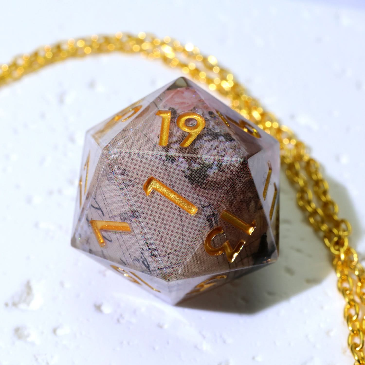 Sonnet of Thorns | Art Core Dice| 7 Piece Set