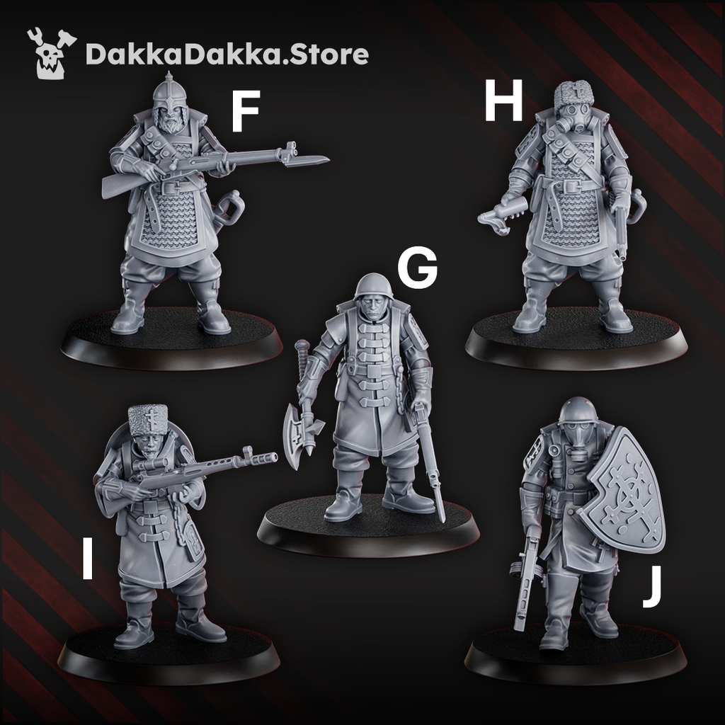 Red Druzhina Miniatures | Trench Grimdark | Steel Union | DakkaDakka