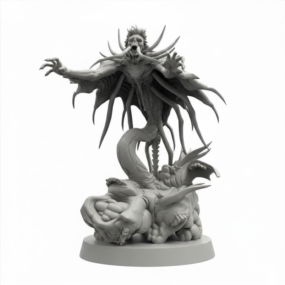 Grimdark Horror Miniature Dark Fantasy Eldritch Monster Resin Figure Papsikels DnD Pathfinder Boss