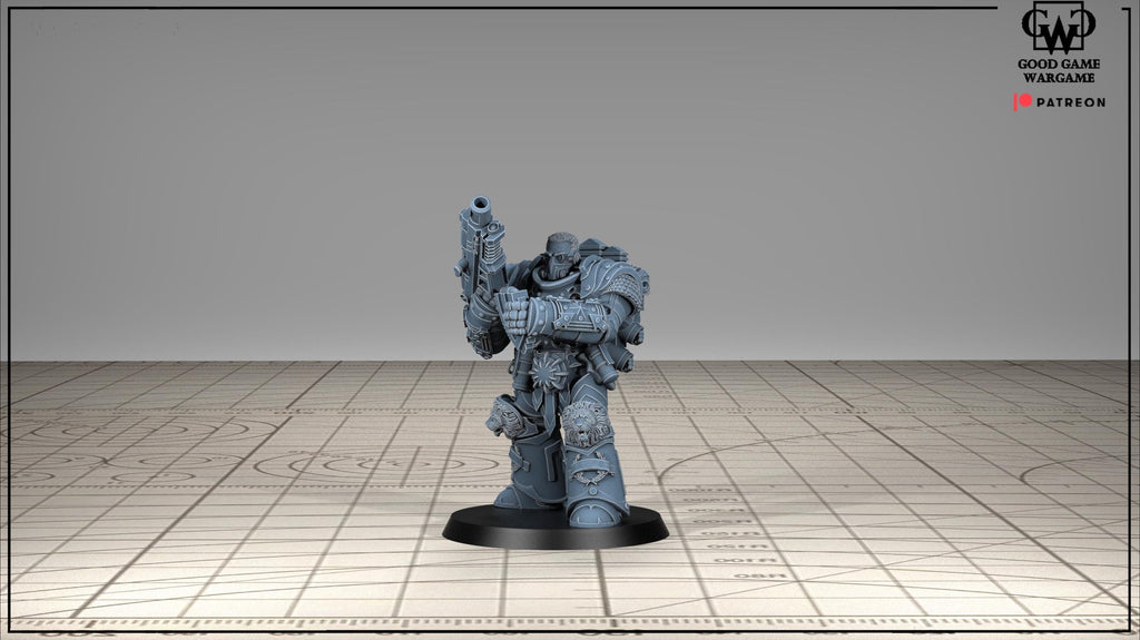 Tonantis Warriors Thunder Warriors SQ Melee Unit by GGW (5 figures supplied) prebuilt