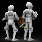4-LOM Bounty Hunter - Star Wars Legion 3D Printed Resin BlueWolf Miniatures