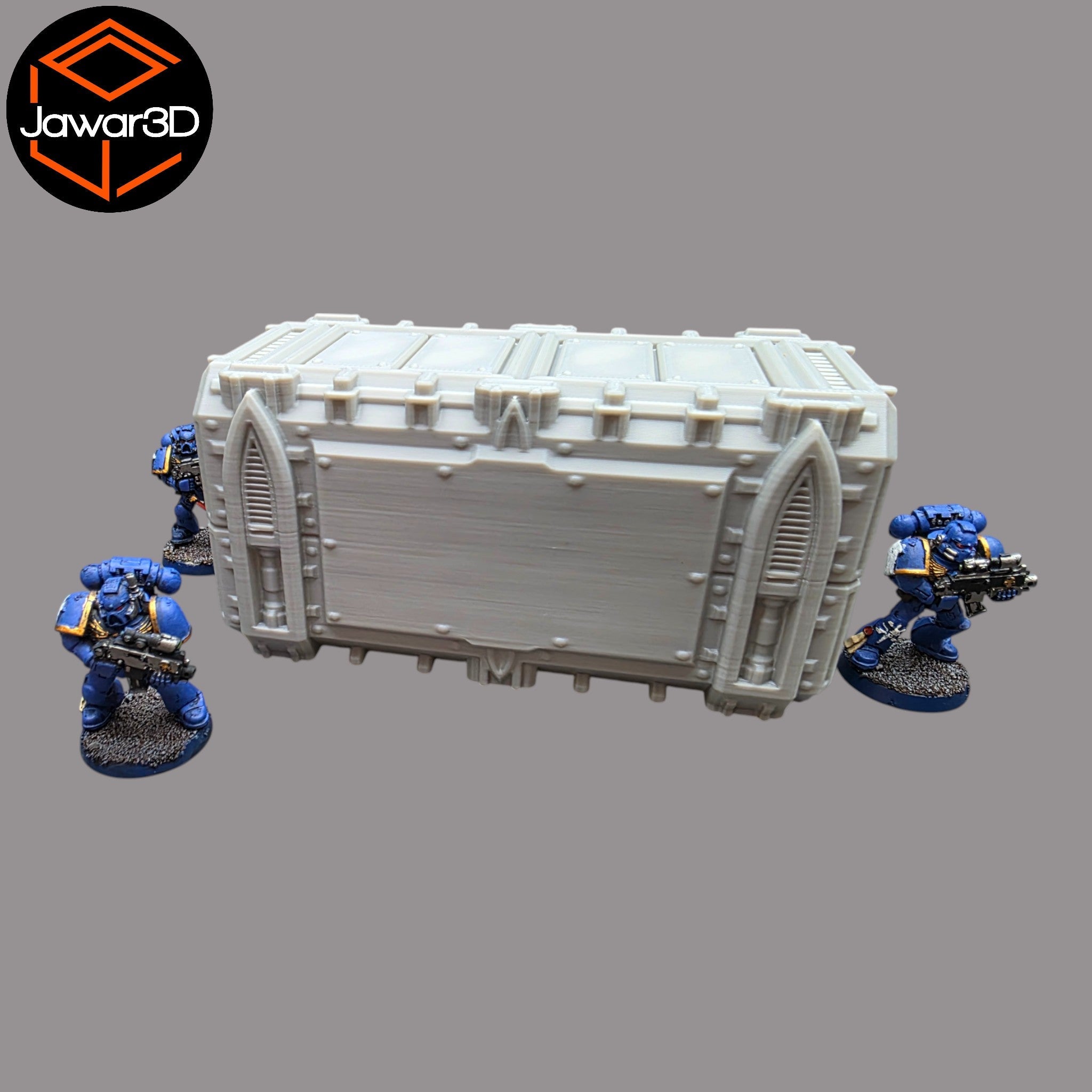 Gothic Container #3 - 28mm Wargaming Scatter Terrain Scenery Tabletop Miniature