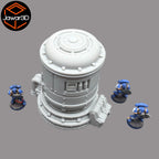 Production Silo - 28mm Wargaming Scatter Terrain Scenery Tabletop