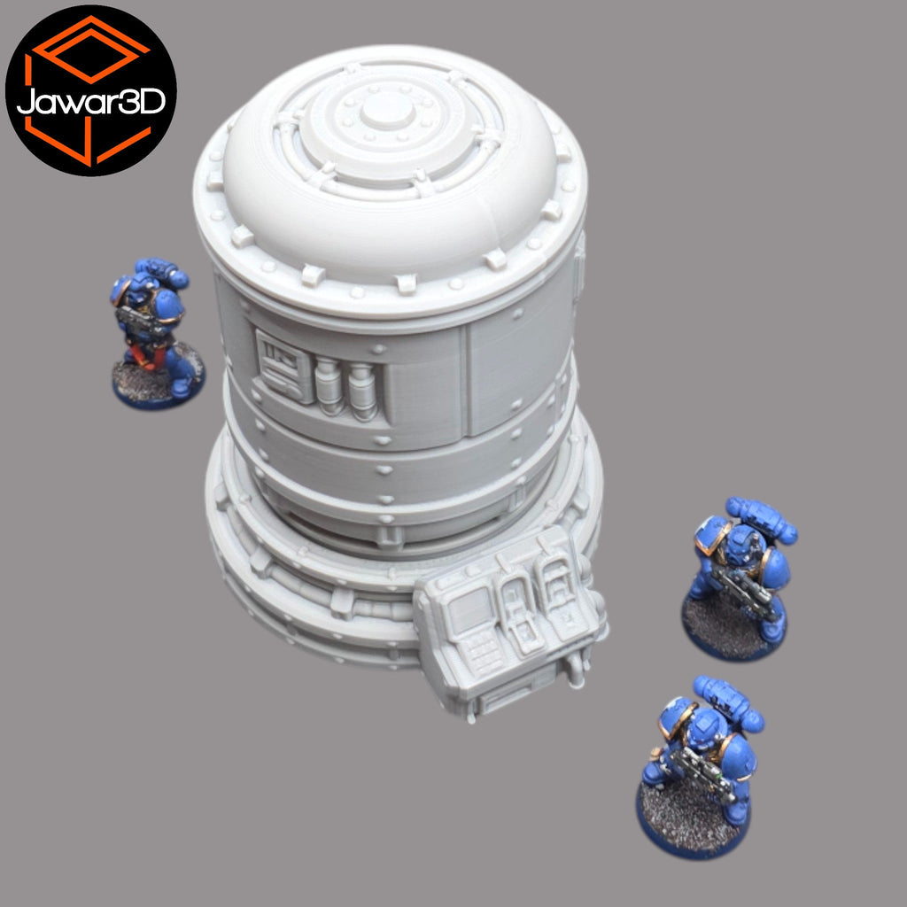 Production Silo - 28mm Wargaming Scatter Terrain Scenery Tabletop