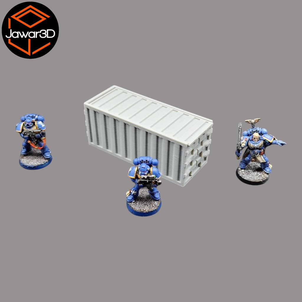 Shipping Container - 28mm Wargaming Scatter Terrain Scenery Tabletop Miniature