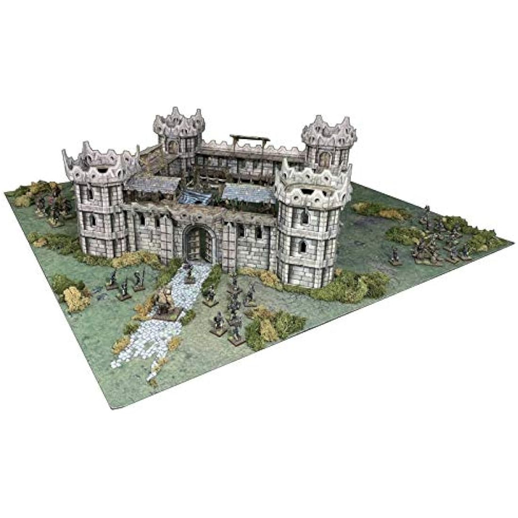 Battle Systems – Modular Fantasy Scenery – Perfect for Roleplaying and Wargames - Multi Level Tabletop Terrain for 28mm Miniatures – Colour Printed Model Diorama – (Citadel)