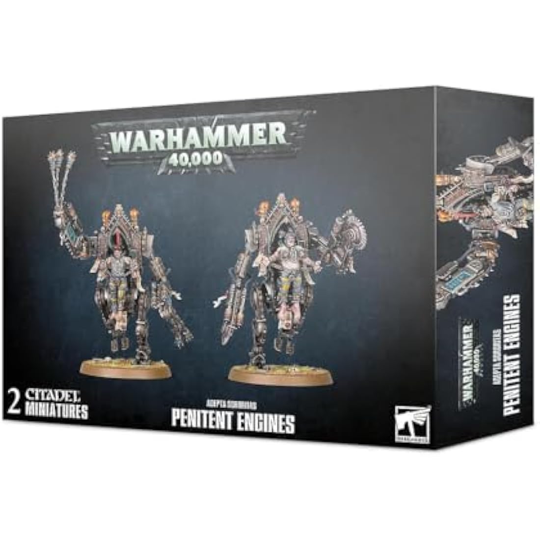 Games Workshop - Warhammer 40,000 - Adepta Sororitas Penitent Engines/Engines of Redemption, Schwarz