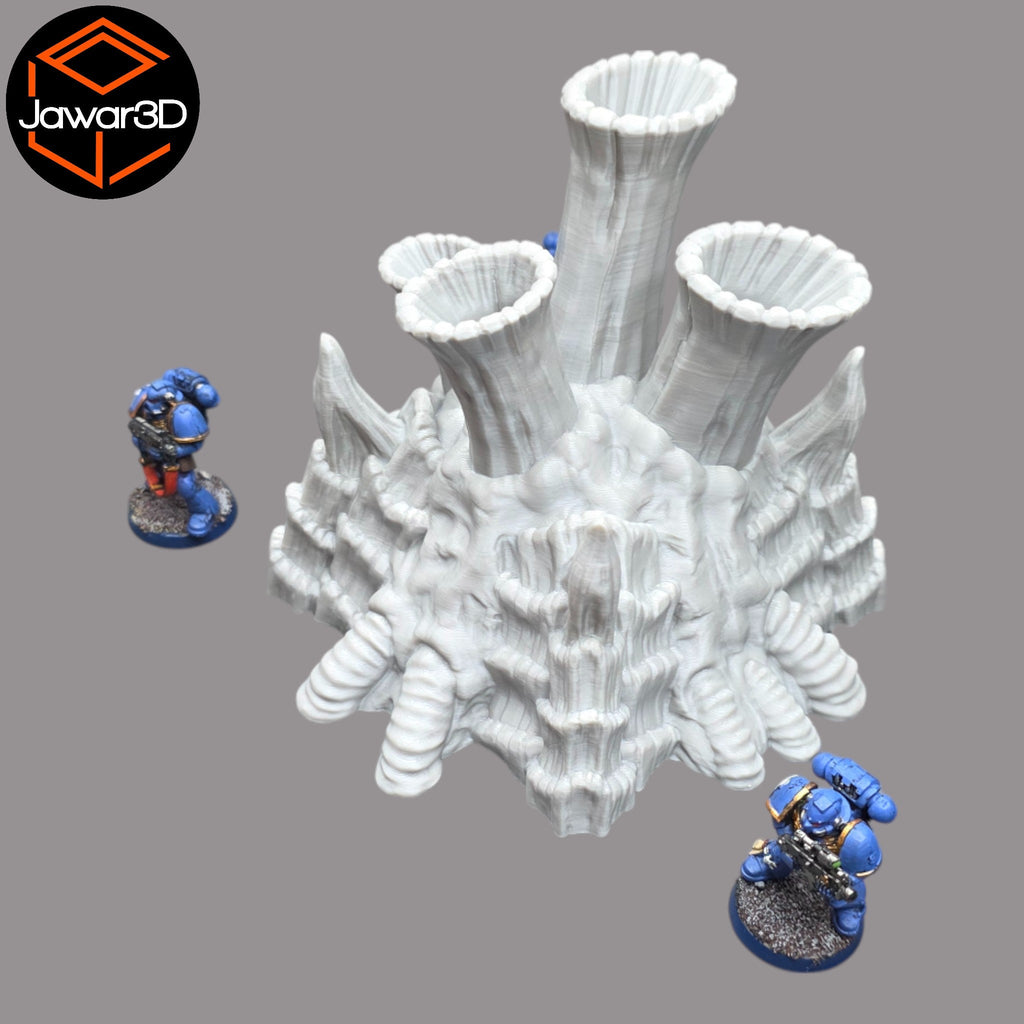 Hive Smokestack #2 - 28mm Wargaming Scatter Terrain Scenery Tabletop