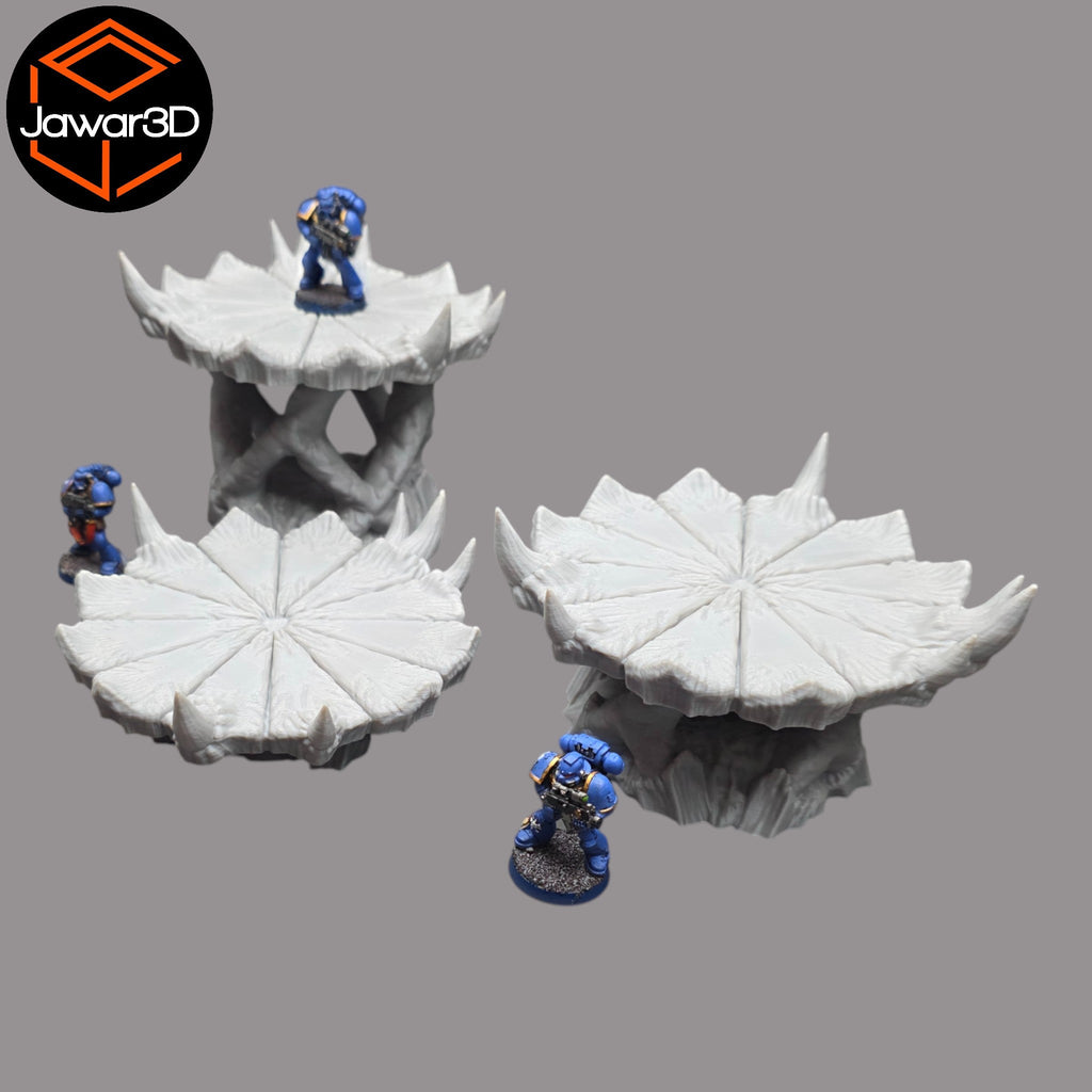 Hive Pad - 28mm Wargaming Scatter Terrain Scenery Tabletop