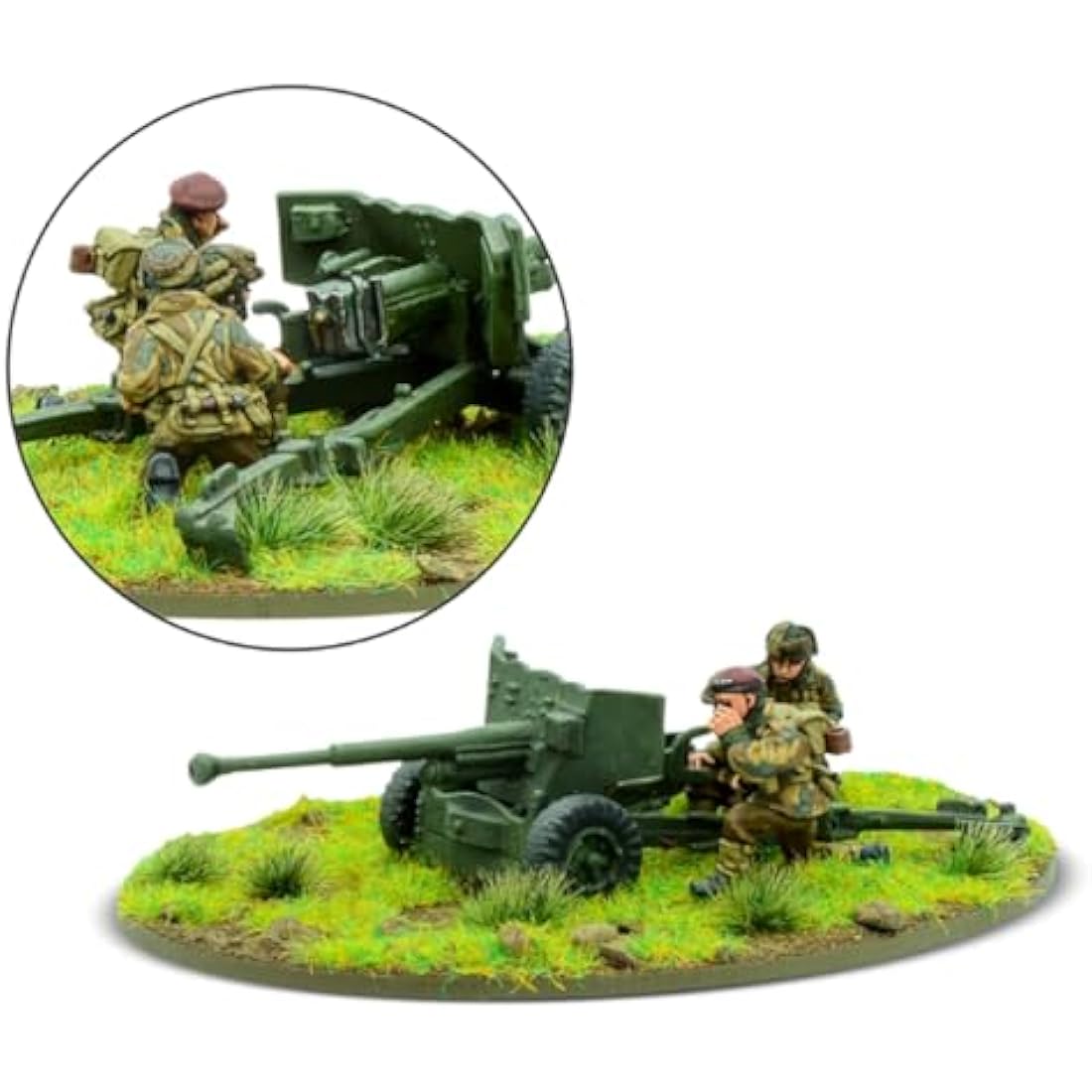 Bolt Action British Airborne Starter Army - 28mm Scale Plastic Miniatures by Warlord Games - Highly Detailed World War 2 Miniatures for Table-top Wargaming
