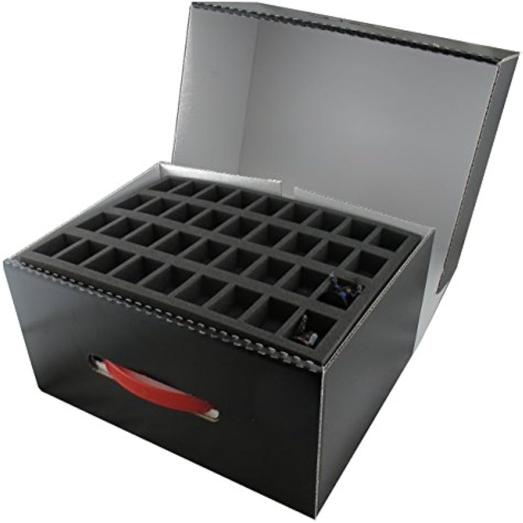 Tabletop Tyrant Defender Figure and Storage Case inc Foam Holds 144 Models (35 mm Standard Infantry)