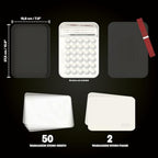 The Army Painter, Wargamers Edition Wet Palette XL, incl. 50 Hydro Sheets, 2 Hydro Foams & Brush Storage - Wet Palette for Miniatures Acrylic Paint, Dnd & Warhammer