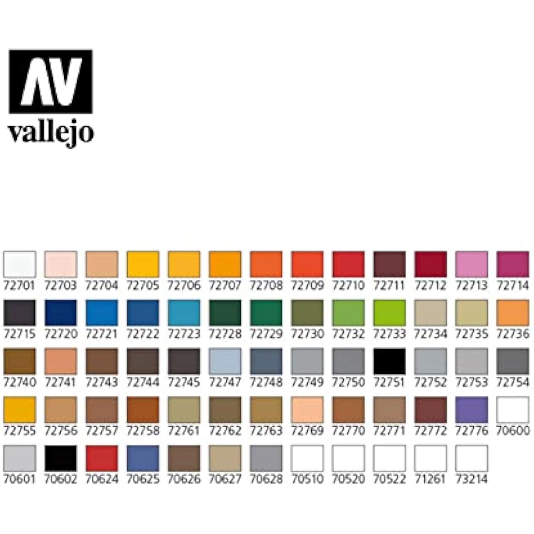 Vallejo Game Air Colour Set, 64 Piece Set