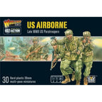 Warlord Games US Airborne - 28mm Scale Plastic Miniatures for Bolt Action Highly Detailed World War 2 Miniatures for Table-top Wargaming
