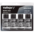 AV Vallejo Metal Color Set - Metallic Panel