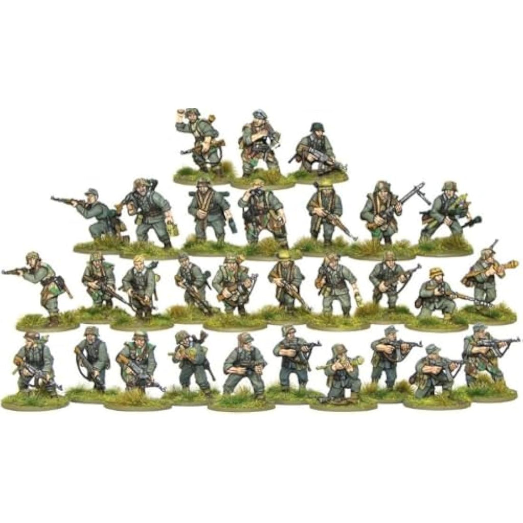 Warlord Games German Army Grenadiers Infantry - 28mm Scale Plastic Miniatures for Bolt Action Highly Detailed World War 2 Miniatures for Table-top Wargaming