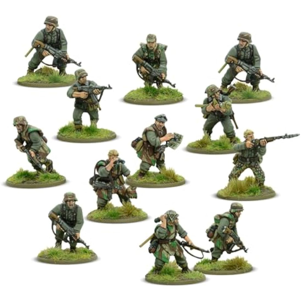 Warlord Games German Army Grenadiers Infantry - 28mm Scale Plastic Miniatures for Bolt Action Highly Detailed World War 2 Miniatures for Table-top Wargaming