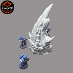 Hive Spike #2 - 28mm Wargaming Scatter Terrain Scenery Tabletop