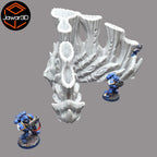 Hive Smokestack #3 - 28mm Wargaming Scatter Terrain Scenery Tabletop