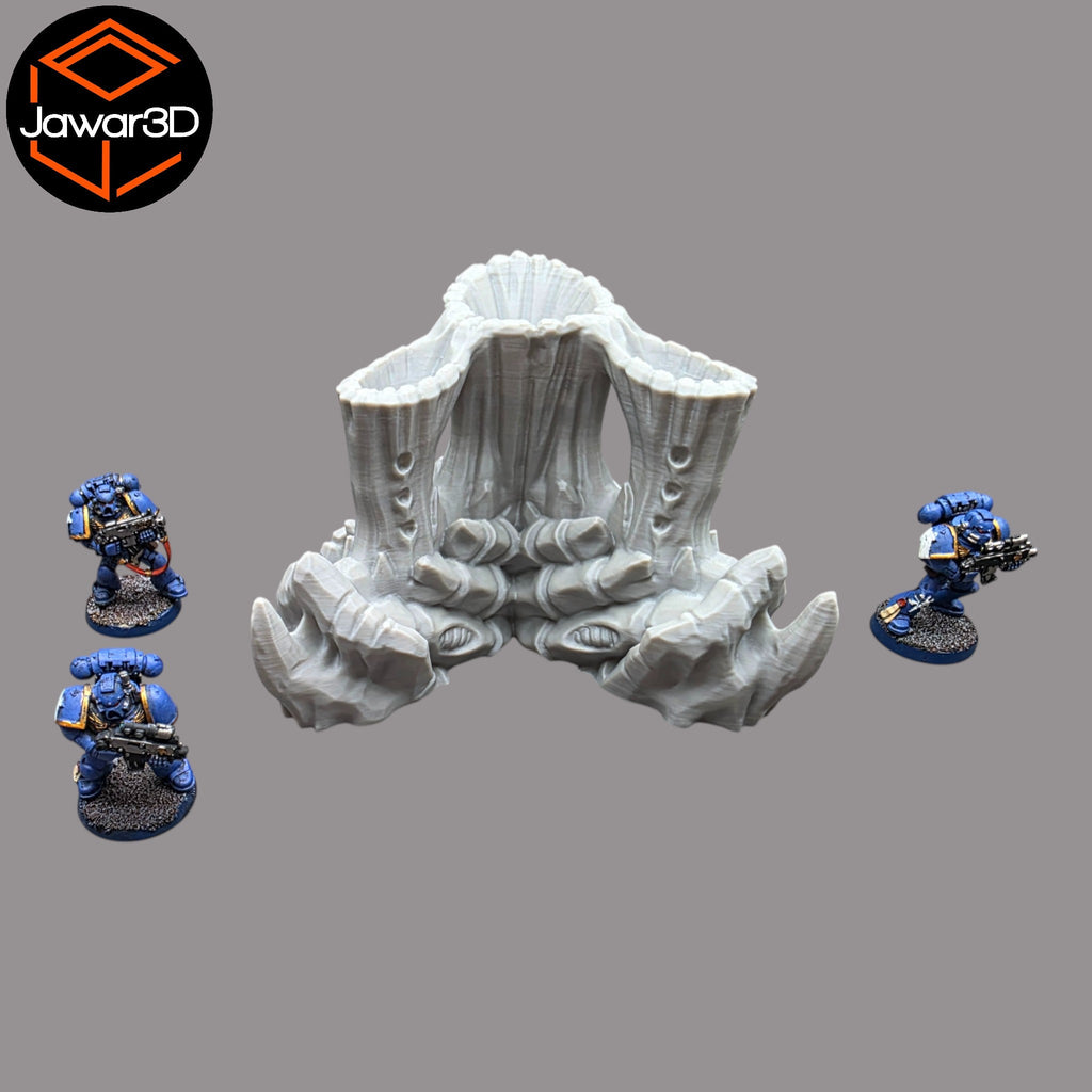 Hive Smokestack #4 - 28mm Wargaming Scatter Terrain Scenery Tabletop