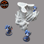 Hive Smokestack #4 - 28mm Wargaming Scatter Terrain Scenery Tabletop