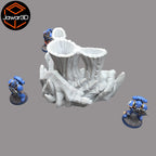 Hive Smokestack #4 - 28mm Wargaming Scatter Terrain Scenery Tabletop