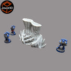 Hive Smokestack #6 - 28mm Wargaming Scatter Terrain Scenery Tabletop