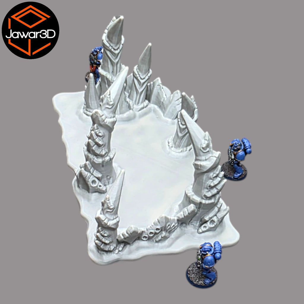 Hive Floor #3 - 28mm Wargaming Scatter Terrain Scenery Tabletop