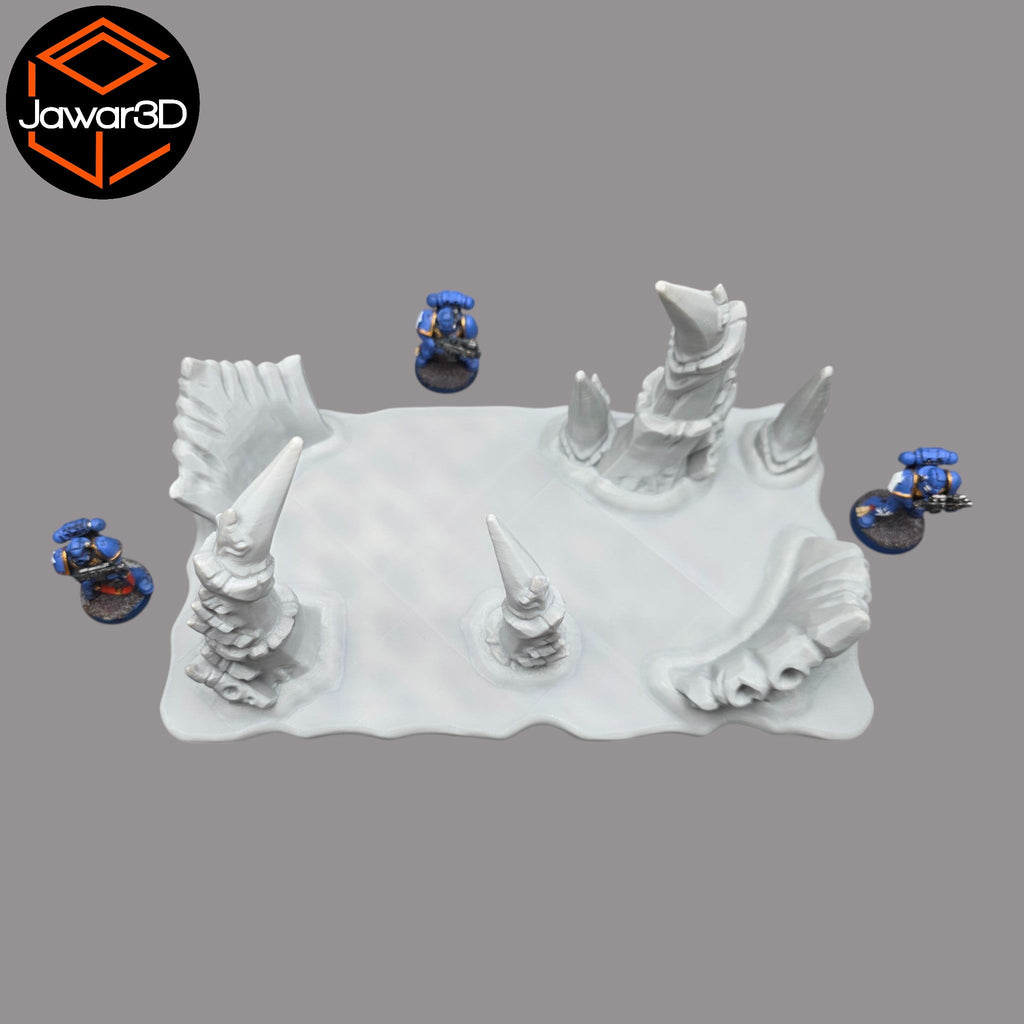 Hive Floor #4 - 28mm Wargaming Scatter Terrain Scenery Tabletop