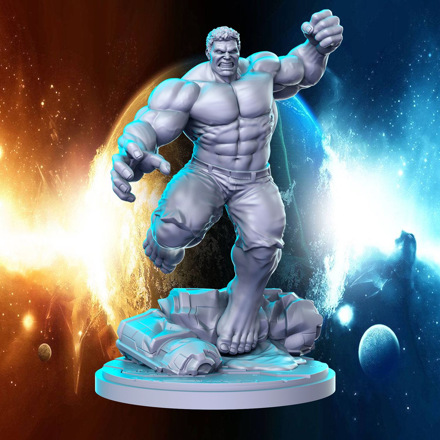 Immortal Bulk | Super Hero Miniature | RN Estudio