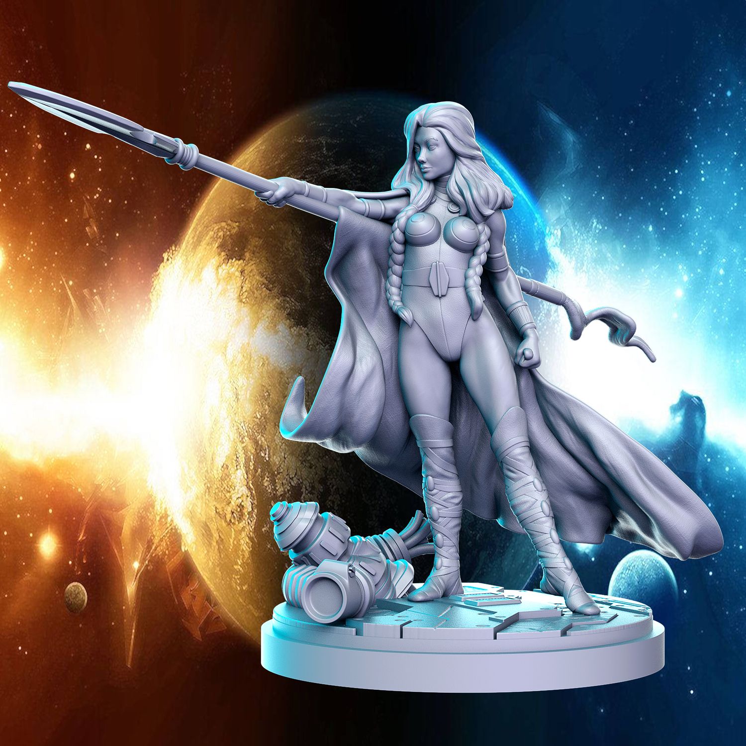 Valkary | Super Hero Miniature | RN Estudio