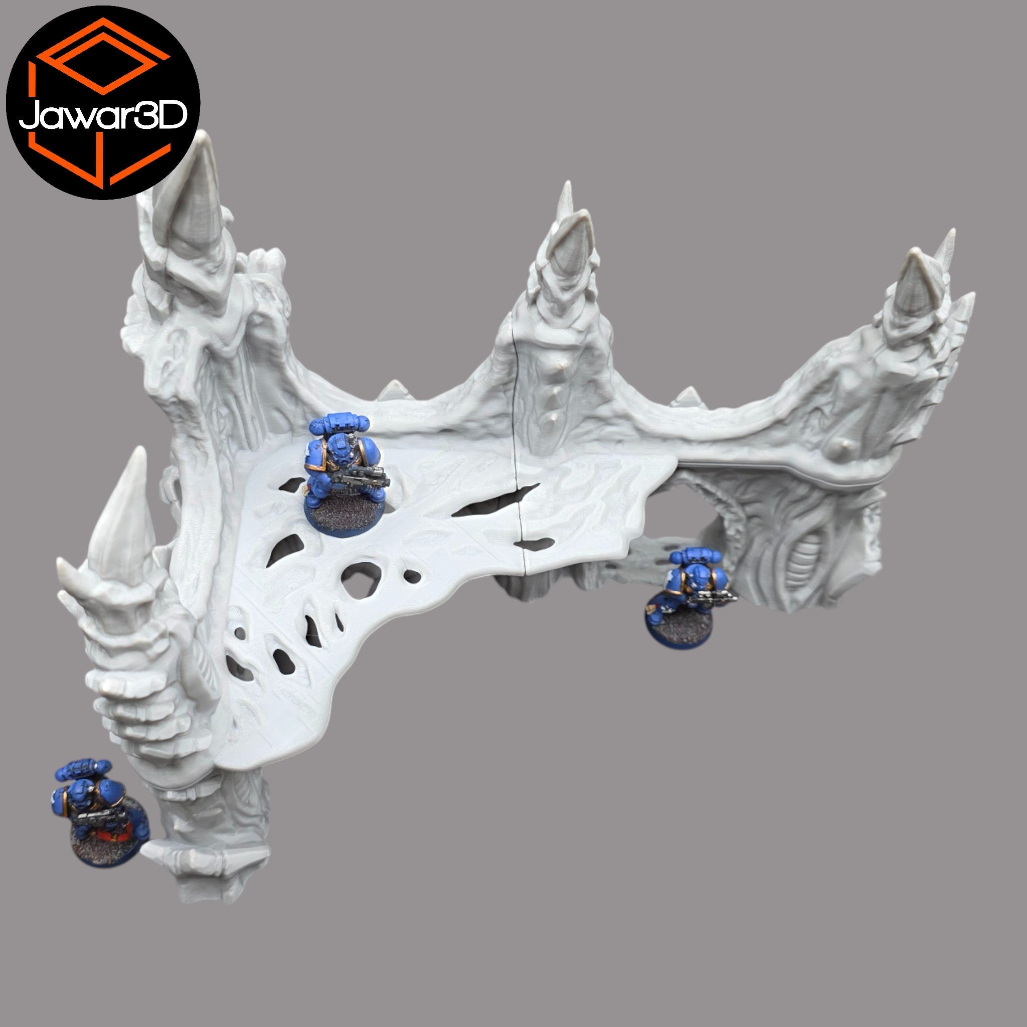 Hive Ruins #2 - 28mm Wargaming Scatter Terrain Scenery Tabletop