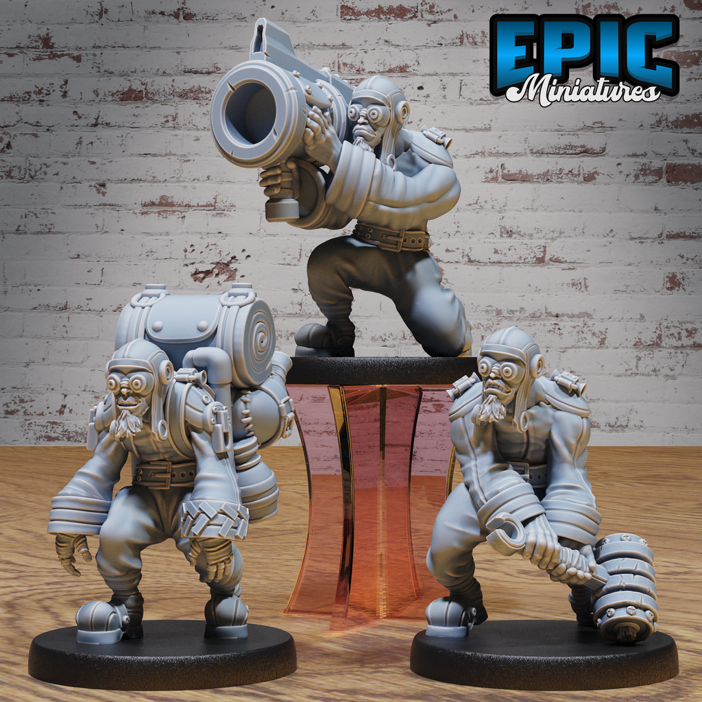 Epic Miniatures Steam Society - Full Set (Steampunk Collection)
