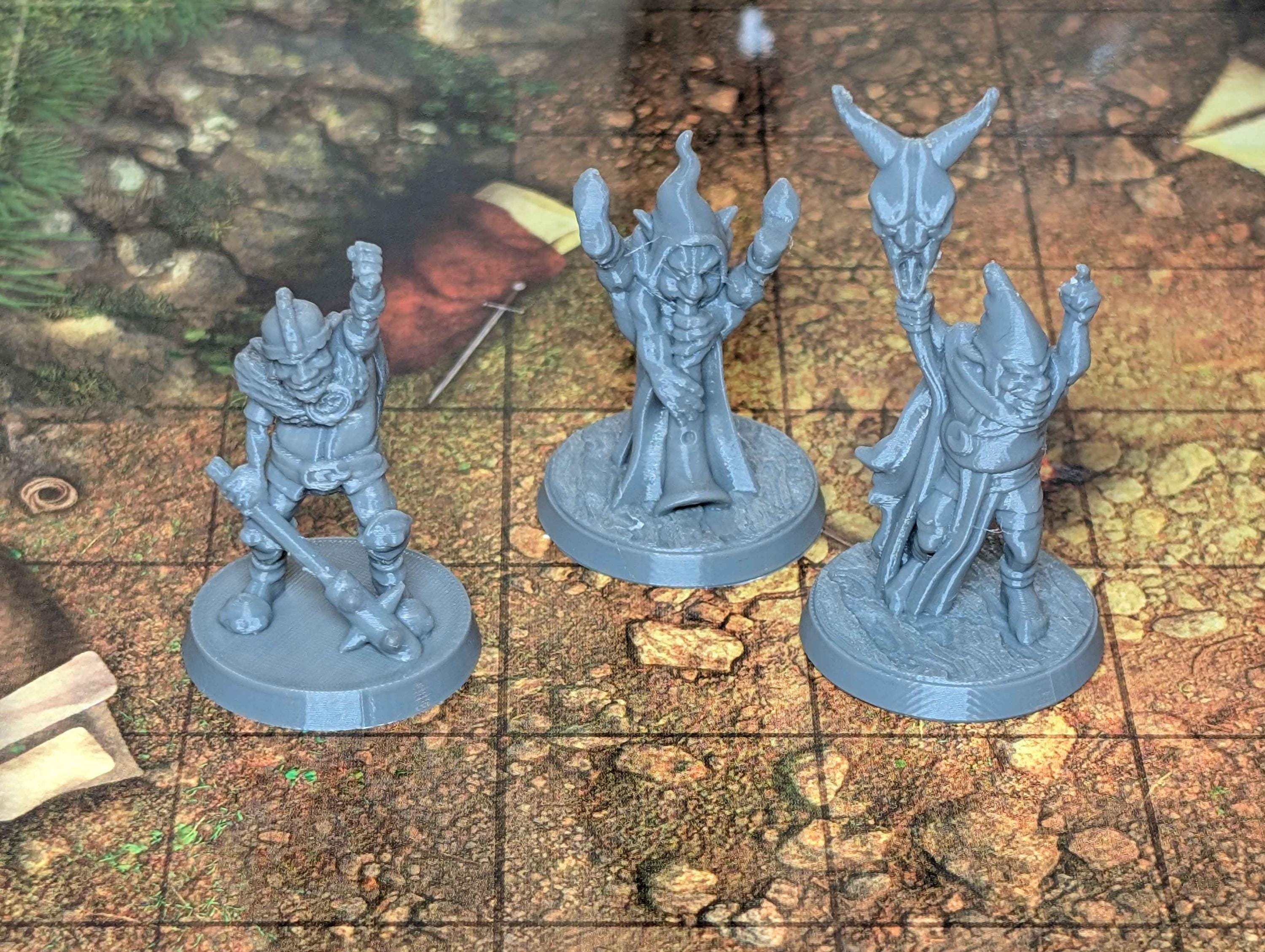 26 Goblin Miniatures for Dungeons and Dragons, Pathfinder and TTRPG