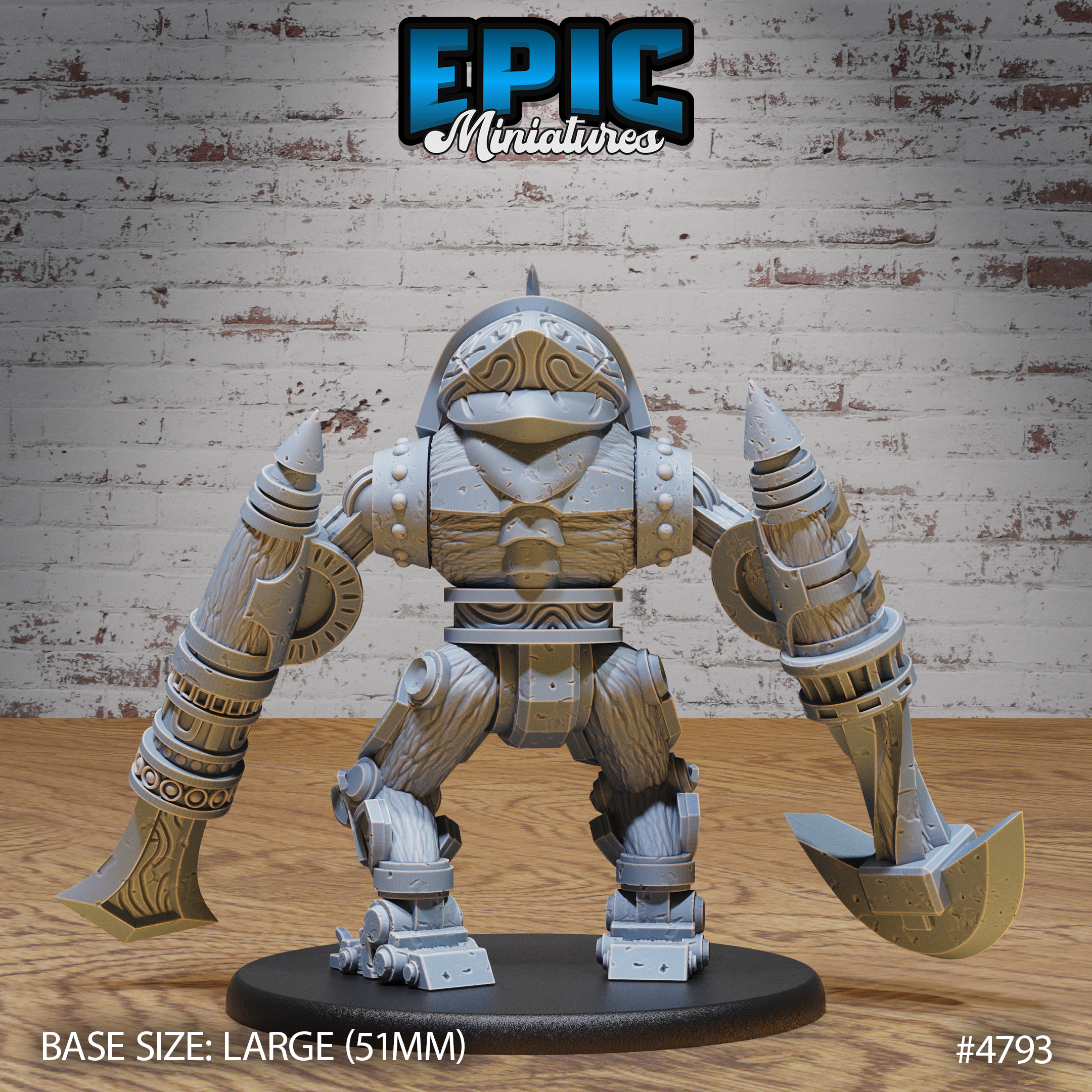 Epic Miniatures Destruction Automaton - Fantasy Sci-Fi D&D Tabletop Miniature