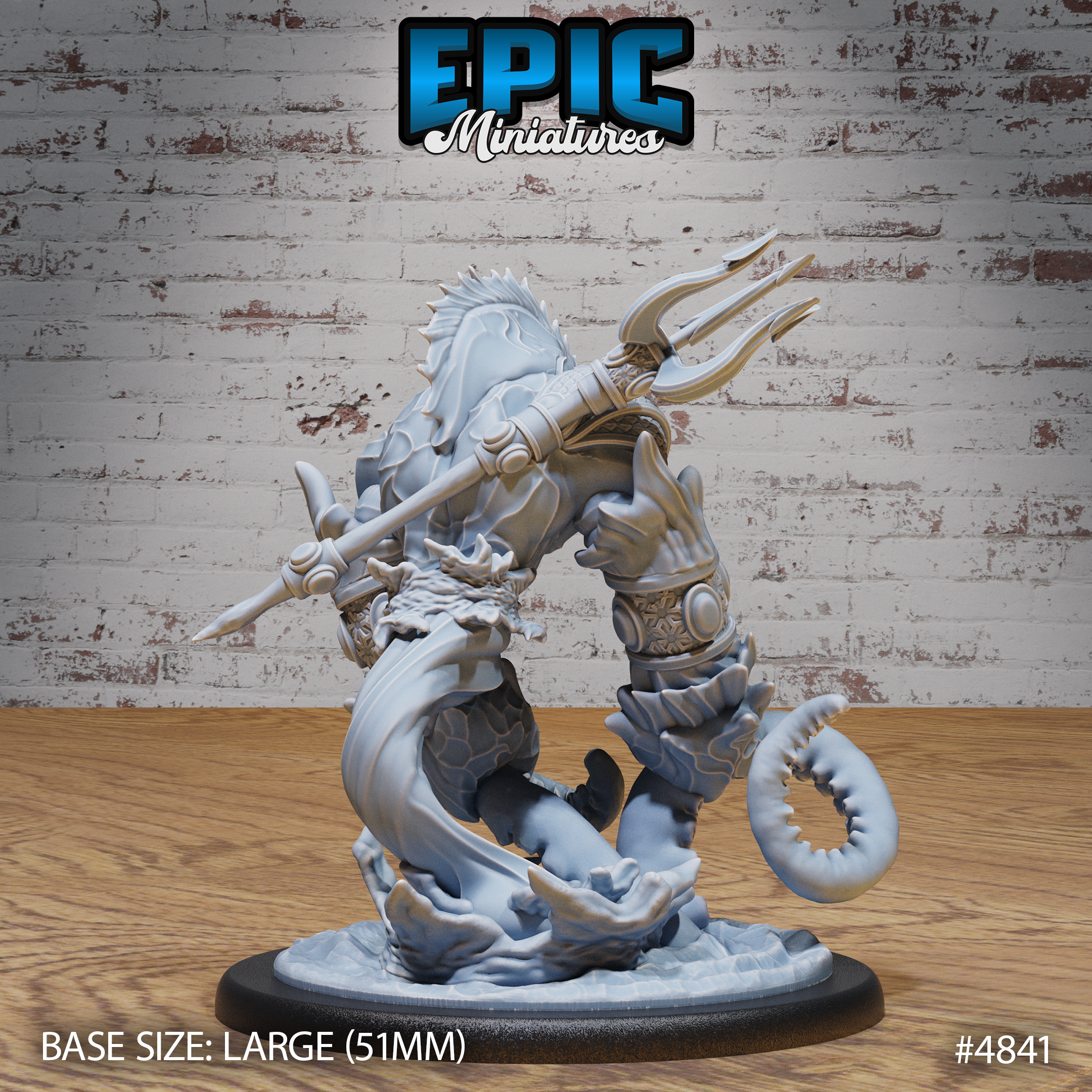 Water Elemental Guard #4839-#4841 by Epic Miniatures | 28mm Scale D&D Tabletop Miniature