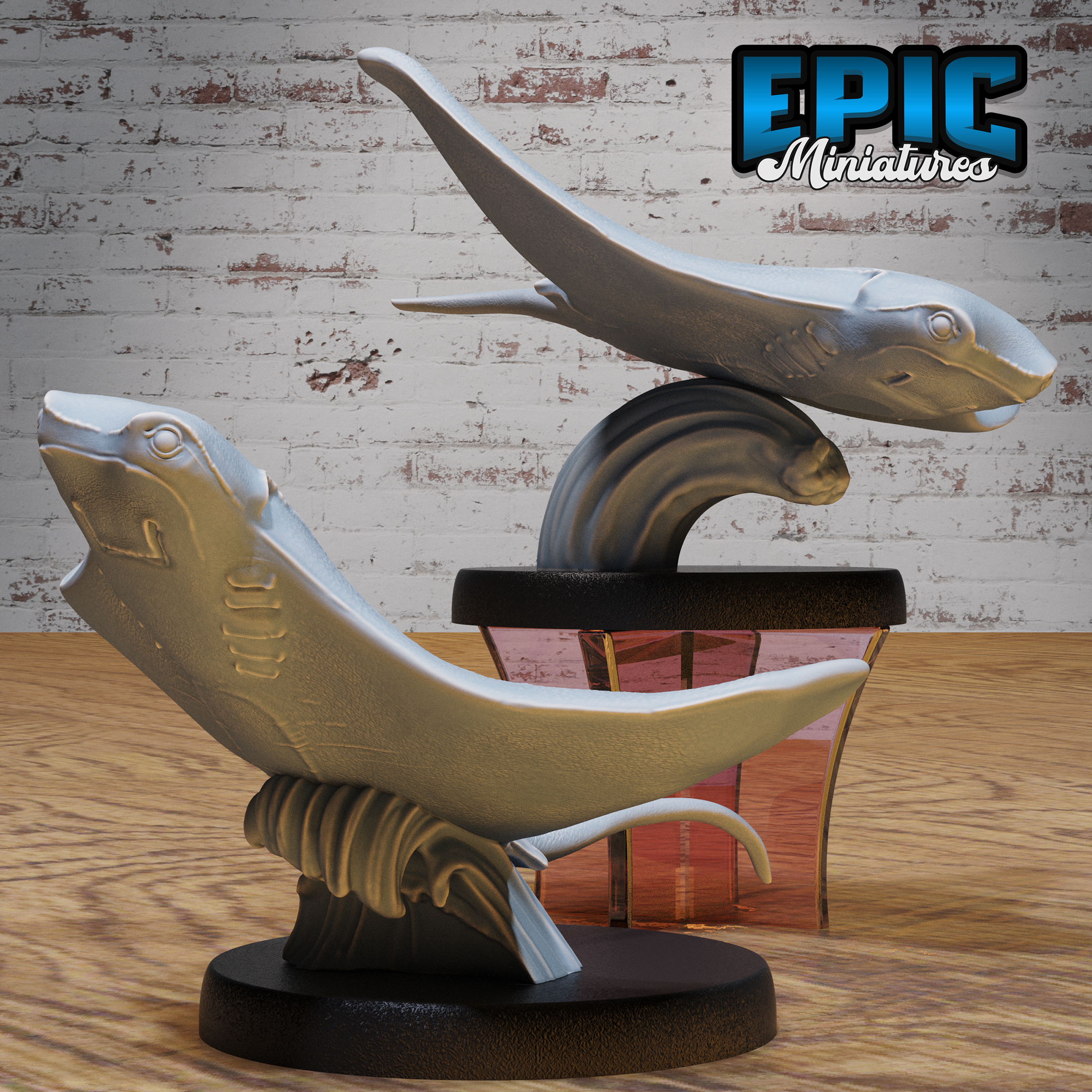 Stingray #4842-#4843 by Epic Miniatures | 28mm Scale D&D Tabletop Miniature