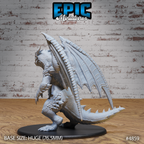Bipedal Dragon Set (#4859-#4862) by Epic Miniatures | D&D Tabletop Miniatures