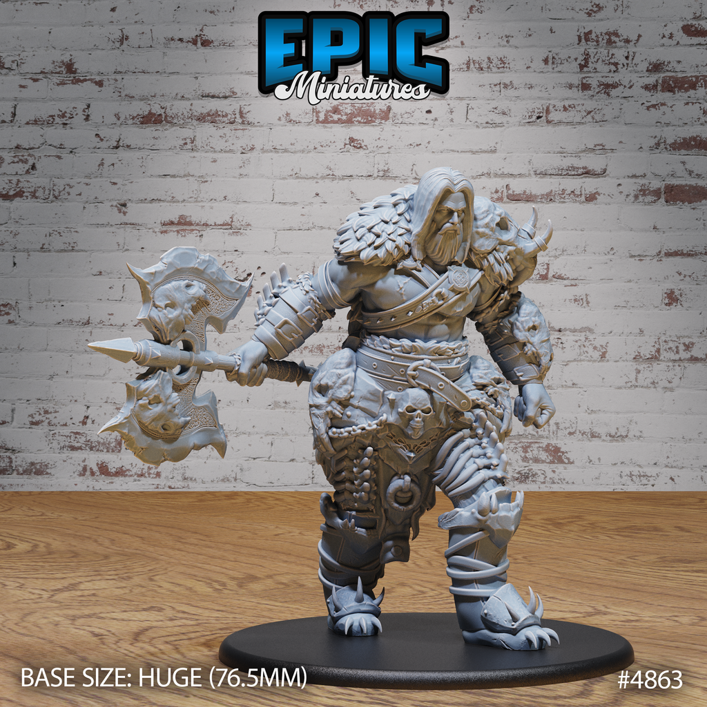 Giant Dragon Hunter Set (#4863-#4865) by Epic Miniatures | D&D Tabletop Miniatures