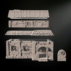 Medieval Scenery - Village House 28mm DND/Wargame/RPG Terrain