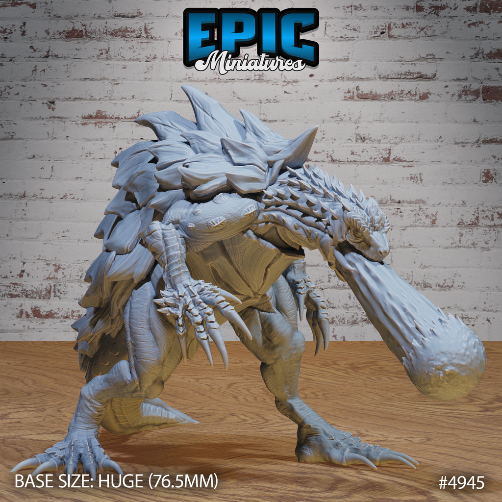 Turtle Zilla #4942-#4945 | Epic Miniatures | D&D Tabletop Miniature | Mighty Guardian Beast for Fantasy Roleplaying