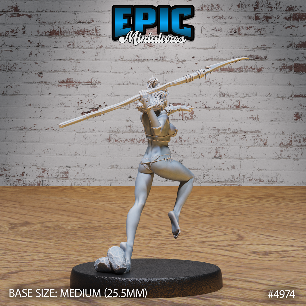 Orc Fisher Female #4972-#4974 | Epic Miniatures | D&D Tabletop Miniatures