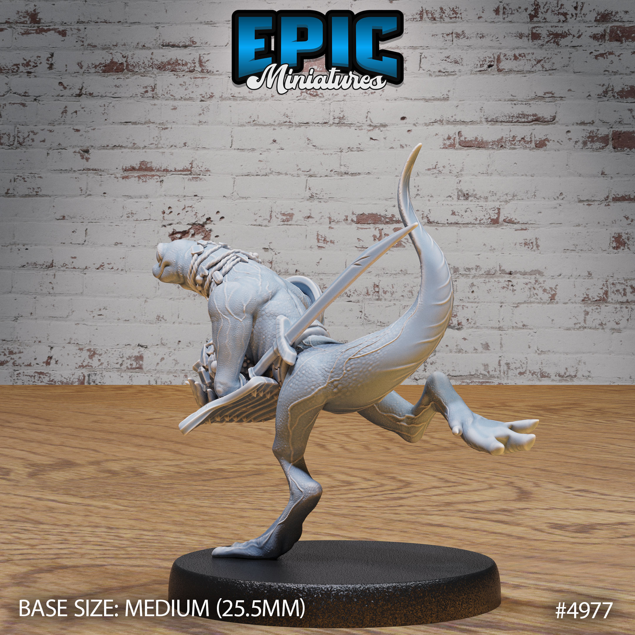 Fire Newt #4975-#4977 | Epic Miniatures | D&D Tabletop Miniatures