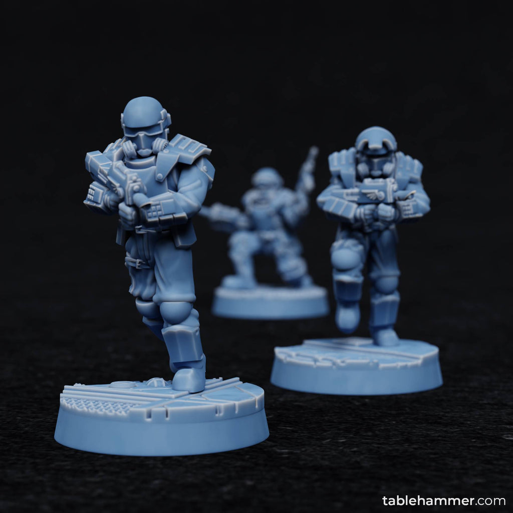 Factory Guard Rangers – Human Riflemen Soldiers (Accell Union)
