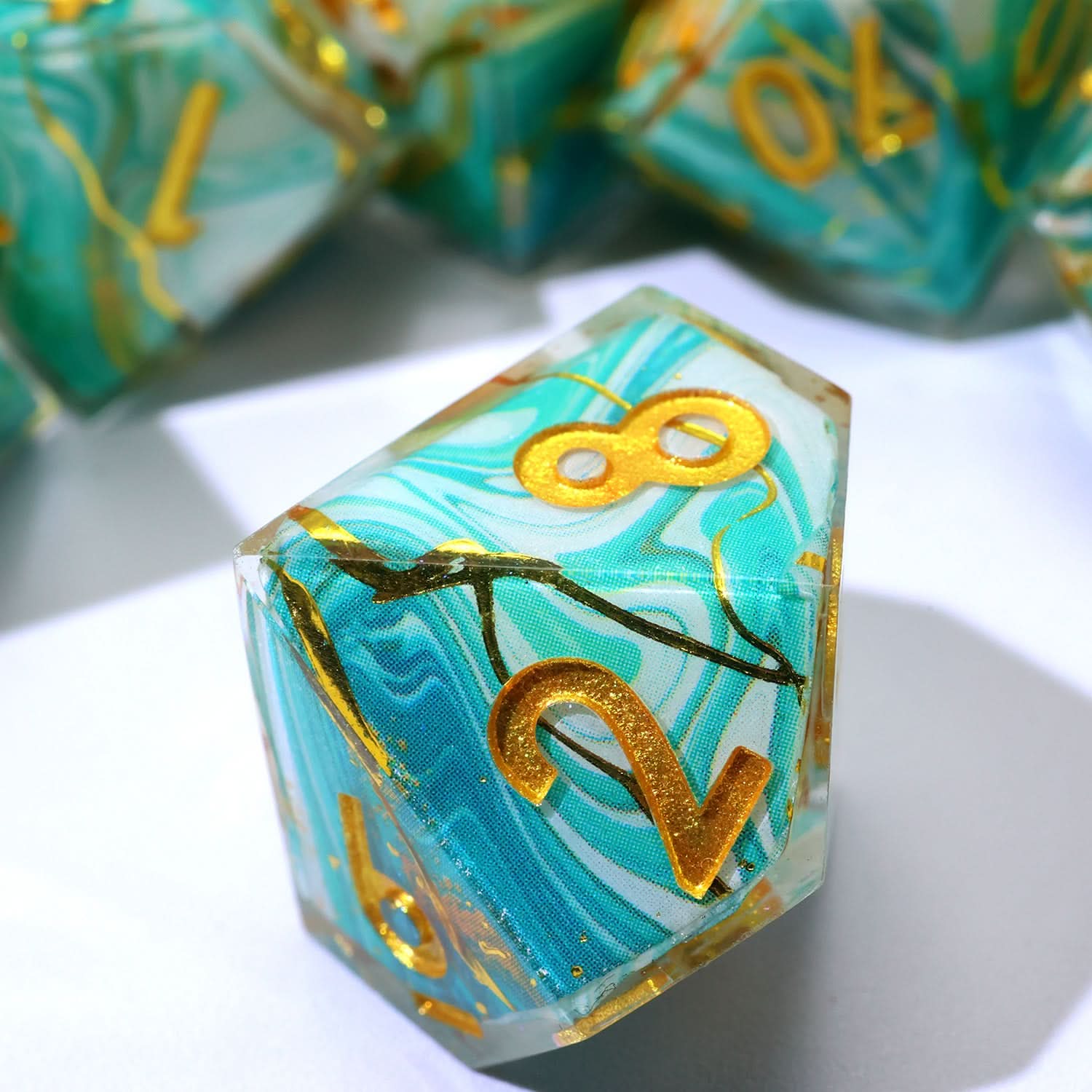 Wavesinger | Art Core Dice | 7 Piece Set